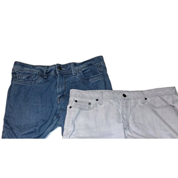 Riders by Lee Women's Size 14 Petite Blue Gray  Jeans  34x27 Lot Of Two Bootcut - Picture 2 of 8